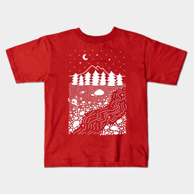 Wilderness Kids T-Shirt by obinsun